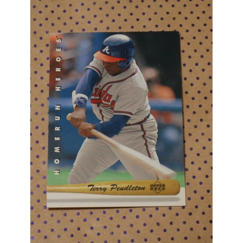 Terry Pendleton #HR18 Baseball Card (1992)